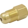 Adapter, Brass, F(M10x1.0 B), M(M12x1.0 B), Bag of 1
