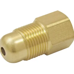 Adapter, Brass, F(M10x1.0 B), M(M12x1.0 B), Bag of 1