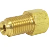 Adapter, Brass, M(3/8-24 I), F(M10x1.25 I), Bag of 1