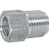 Adapter, Stainless Steel, F(7/16-24 I), M(9/16-18 I)