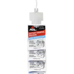 Battery Terminal Washers Clip Strip - 2 Strips, 12 Pouches Each