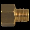 Brass Adapter, Female(1/2-20 Inverted), Male(7/16-24 Inverted)