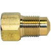 Brass Adapter, Female(3/8-24 Inverted), Male(M12x1.0 Bubble)