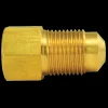Brass Adapter, Female(M10x1.0 Inverted), Male(M12x1.0 Bubble)