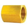 Brass Brake Line Union, 5/16" (1/2-20 Inverted)