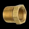 Brass Bushing, Male (1/2-14 NPT), Female (3/8-18 NPT)