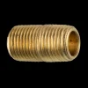 Brass Close Nipple, 3/4" Length, Male (1/8-27 NPT)