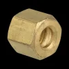 Brass Compression Nut, 1/4"
