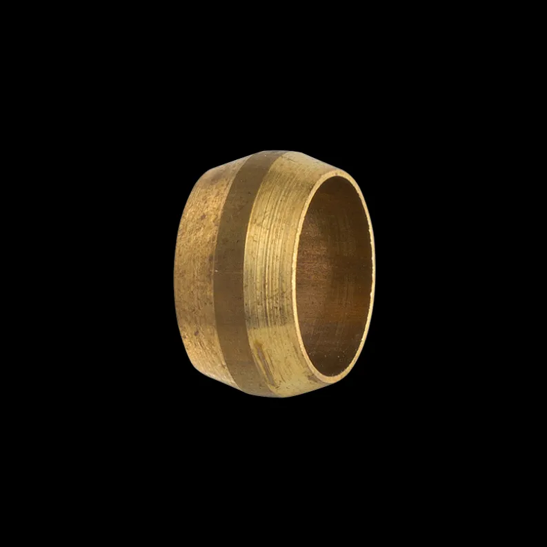 Brass Compression Sleeve, 3/8" Tube