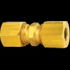 Brass Compression Union, 1/4"