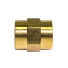 Brass Coupling, Female (1/2-14 NPT)