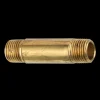 Brass Long Nipple, 1-1/2 Length, Male (1/8-27 NPT)