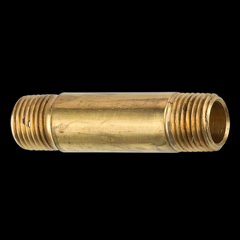 Brass Long Nipple, 1-1/2 Length, Male (1/8-27 NPT)
