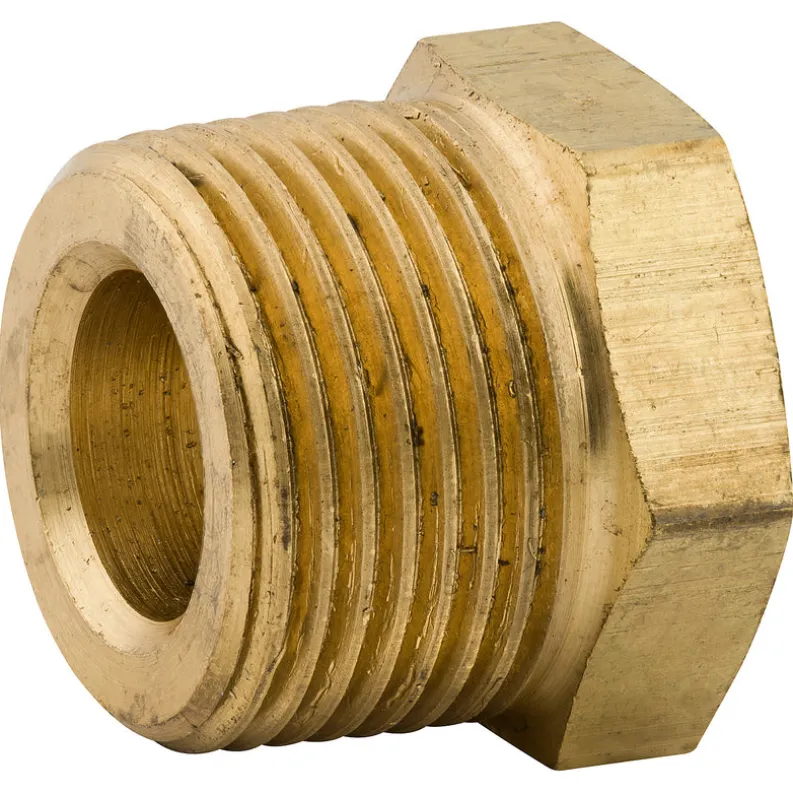 Bushing, Brass, 3/4 NPTM, 3/8 NPTF, Bag of 1