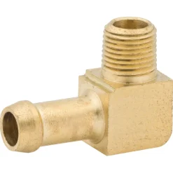 Clamp Elbow 90, Brass, 5/16" (1/8 NPTM), Bag of 1