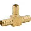 Clamp Union Tee, Brass, 5/16", Bag of 1
