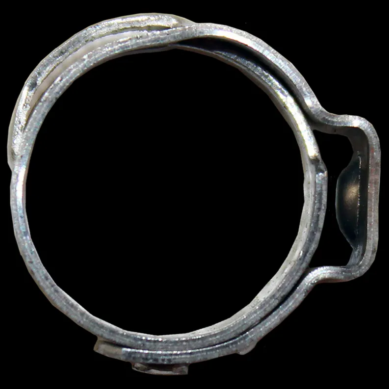 3/8" 360 Degree Hose Clamp for Nylon Fuel Line (use with FLRN-625) - 28 per Bag