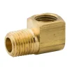 Elbow, Brass, F(1/2-20 I), M(1/4 NPTM), Bag of 1