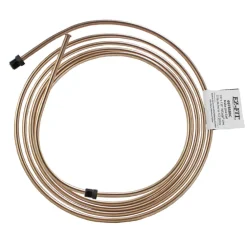 EZ-Fit Nickel Copper Brake Line - 1/4" x 135", (7/16-24 I)(1/2-20 I)