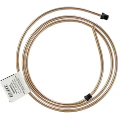 EZ-Fit Nickel Copper Brake Line - 1/4" x 73", (7/16-24 I)(1/2-20 I)