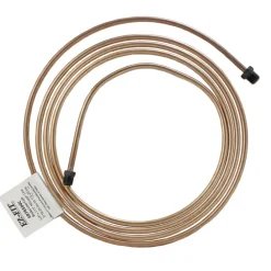EZ-Fit Nickel Copper Brake Line - 1/4" x 113", (7/16-24 I)(1/2-20 I)