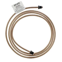 EZ-Fit Nickel Copper Brake Line - 1/4" x 88", (1/2-20 I)(1/2-20 I)