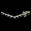 Fuel Line Adapter - 45 degree 14mm Steel to 14mm Nylon - 1 per Bag