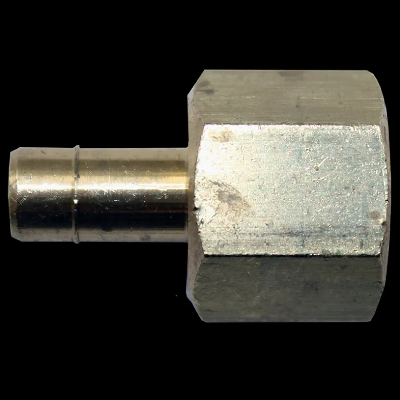 Fuel Line Adapter - 3/8 Female to 3/8 Nylon - 2 per Bag