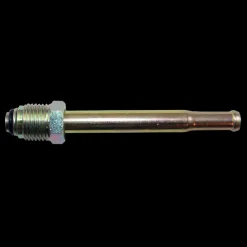 Fuel Line Adapter - 3/8" Steel to 3/8" Rubber Hose (short) - 2 per Bag