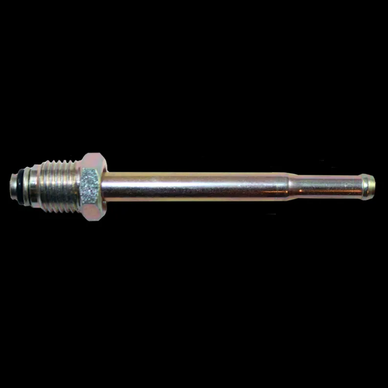 Fuel Line Adapter - 5/16" Steel to 5/16" Rubber Hose (short) - 2 per Bag