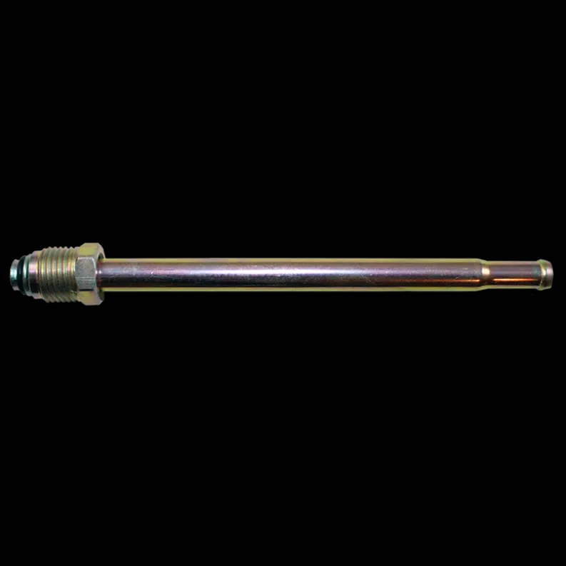 Fuel Line Adapter - 3/8" Steel to 3/8" Nylon - 2 per Bag