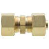 Fuel Line Compression Union - 1/2" Steel to 1/2" Nylon - 2 per Bag