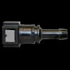 Fuel Line Quick Connect - Straight Push-On 5/16" Steel to 3/8" Nylon - 2 per Bag