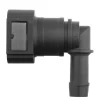 Fuel Line Quick Connect - 90 Degree 12mm Steel to 1/2" Nylon - 2 per Bag