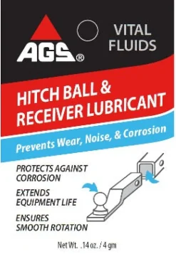 Hitch Ball Grease Lubricant, 4 gram pouch, Case of 100