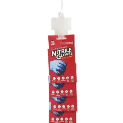 Nitrile Gloves, Clip Strip, 2x12