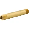 2-1/2" (1/8" NPTM) Long Nipple, Brass, Bag of 1