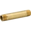 2" (1/8" NPTM) Long Nipple, Brass, Bag of 1