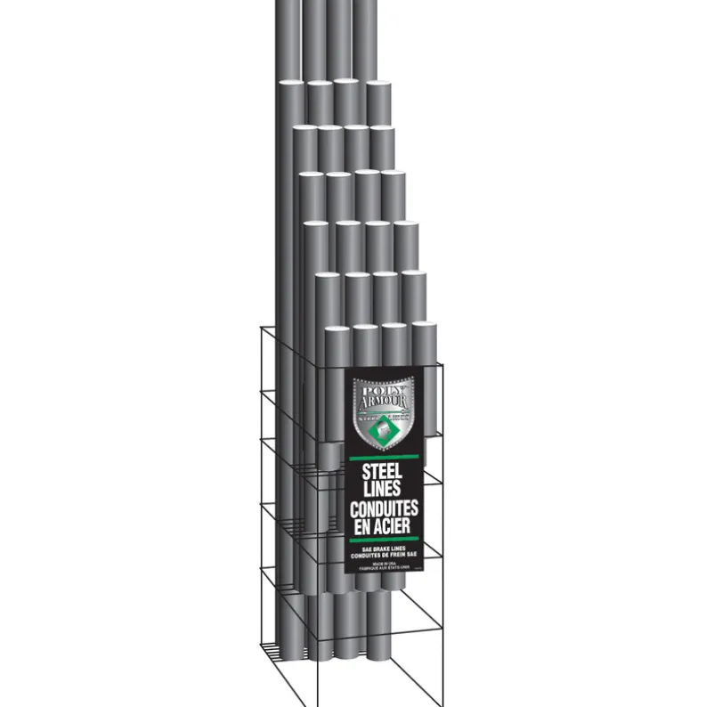 Poly-Armour PVF Steel Floor Display Import Lines
