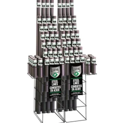 Poly-Armour PVF Steel Floor Display Domestic/Import/6mm/Adpaters