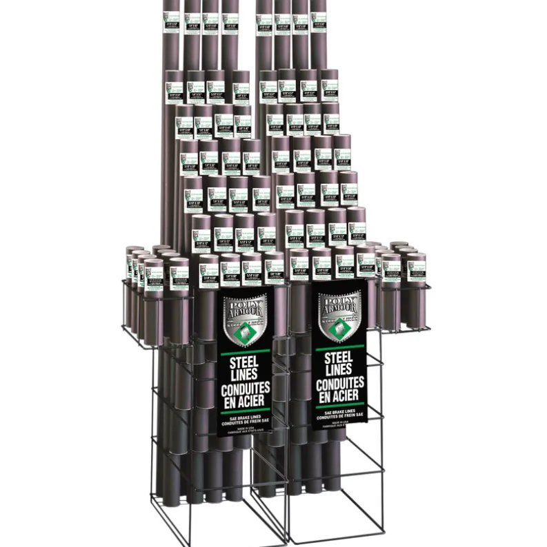 Poly-Armour PVF Steel Floor Display Domestic/Import/6mm/Adpaters