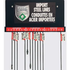 Poly-Armour PVF Steel Wall Display Import Lines (Installer Assortment)