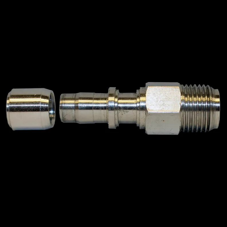 Power Steering Kledge-Lok Connector 5/16" 5/8-18 Inv, 1 per bag