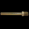 Power Steering Line Adapter 3/8" x 3" Straight 5/8-18 Inv, 2 per bag