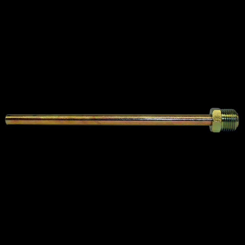 Power Steering Line Adapter 5/16" x 6" Straight 5/8-18 Inv, 2 per bag