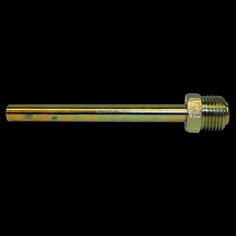 Power Steering Line Adapter 5/16" x 3" Straight 5/8-18 Inv, 2 per bag