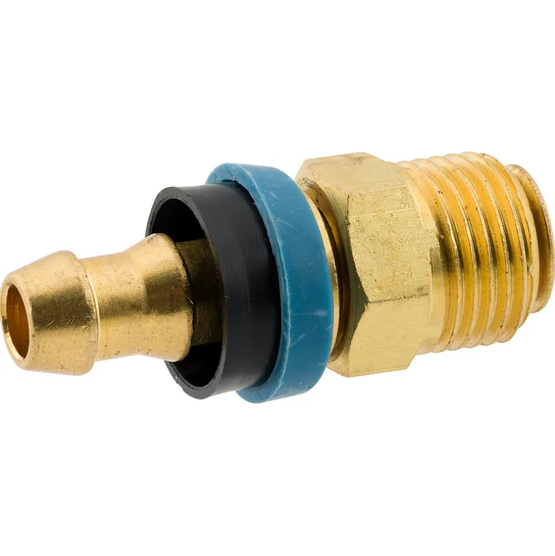 Push-On Swivel, Brass, 5/16" (5/8-18 I), Bag of 1
