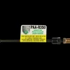 PVF Steel Brake Line Adapter, 3/16" x 8" (3/8-24 Inverted)(1/2-20 Inverted)