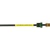 PVF Steel Brake Line Adapter 3/16" x 8" (3/8-24 Inverted) (1/2-20 Inverted)