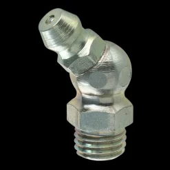 Steel 45 Degree Grease Elbow, 24.1mm Length, Male (8x1.0mm)